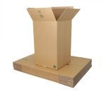 use recyclable double wall boxes as biodegradable packaging