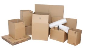 small moving kit & accessories with moving boxes