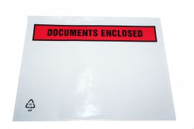 shipping envelopes printed documents enclosed a7