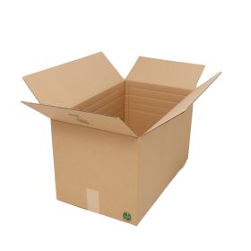 These recyclable double wall boxes are ideal for storing or packing fragile or heavy items being extra strong